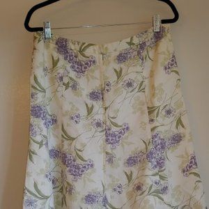 Eddie Bauer Midi Skirt Sz. 8 FLoral dress